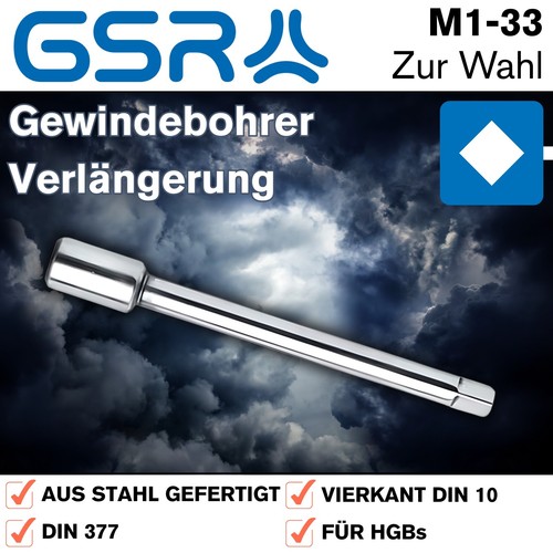 Gsr gewindebohrer vierkant - gsr,