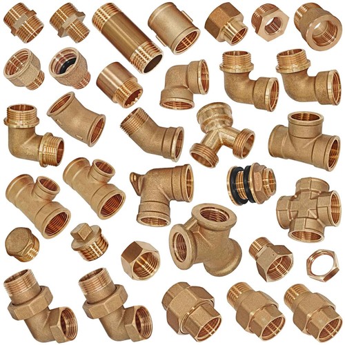 Messing gewinde fitting - messing,