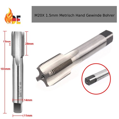 M20x 5mm metrisch - 1.5mm,