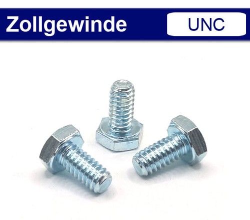 Sechskantschraube unc 4 - sechskantschraube, 1/4"