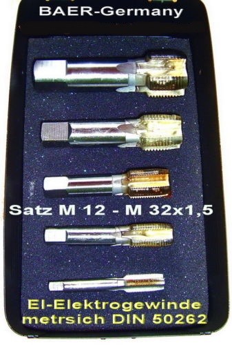 Gewindebohrer set baer - set, bohrer